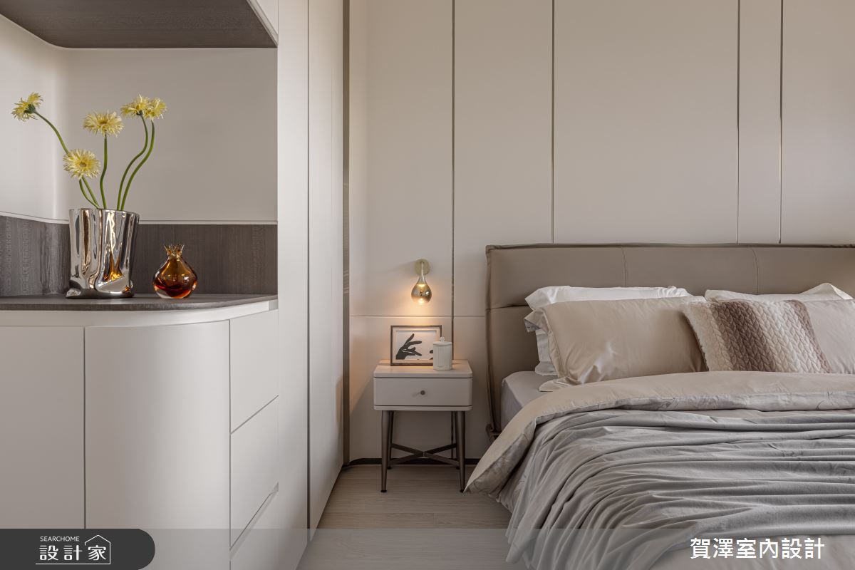 32坪新成屋(5年以下)＿現代簡約風臥室案例圖片＿賀澤室內設計＿賀澤_81之18