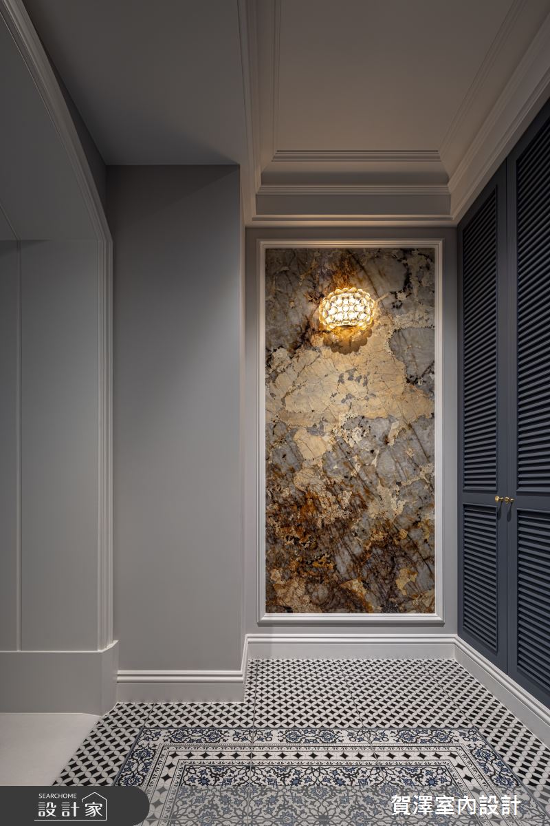 71坪毛胚屋＿美式風玄關案例圖片＿賀澤室內設計＿賀澤_82之1