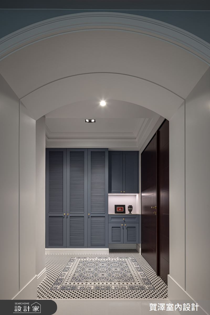 71坪毛胚屋＿美式風玄關案例圖片＿賀澤室內設計＿賀澤_82之2