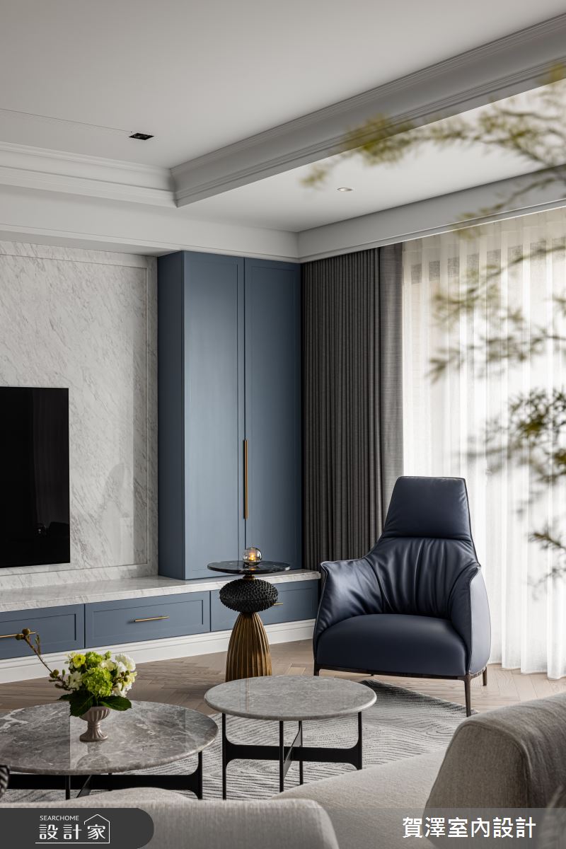 71坪毛胚屋＿美式風客廳案例圖片＿賀澤室內設計＿賀澤_82之4