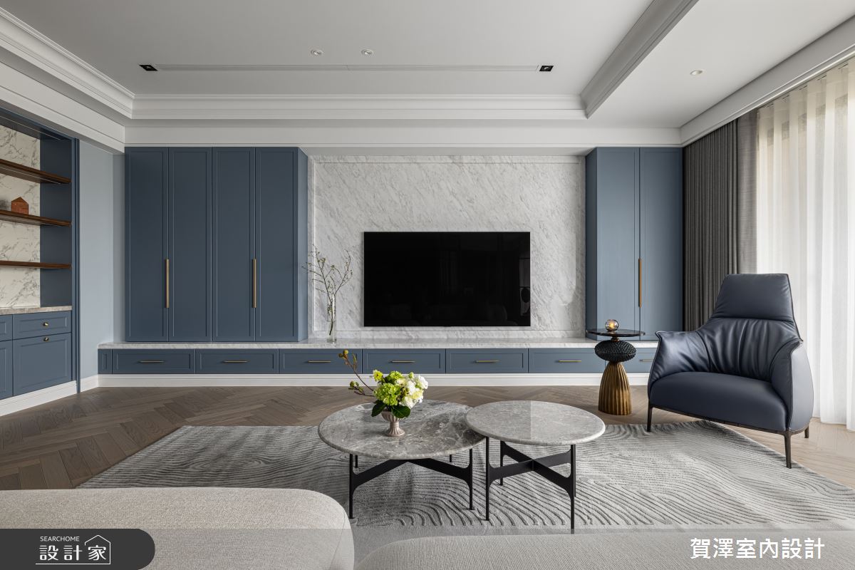 71坪毛胚屋＿美式風客廳案例圖片＿賀澤室內設計＿賀澤_82之6