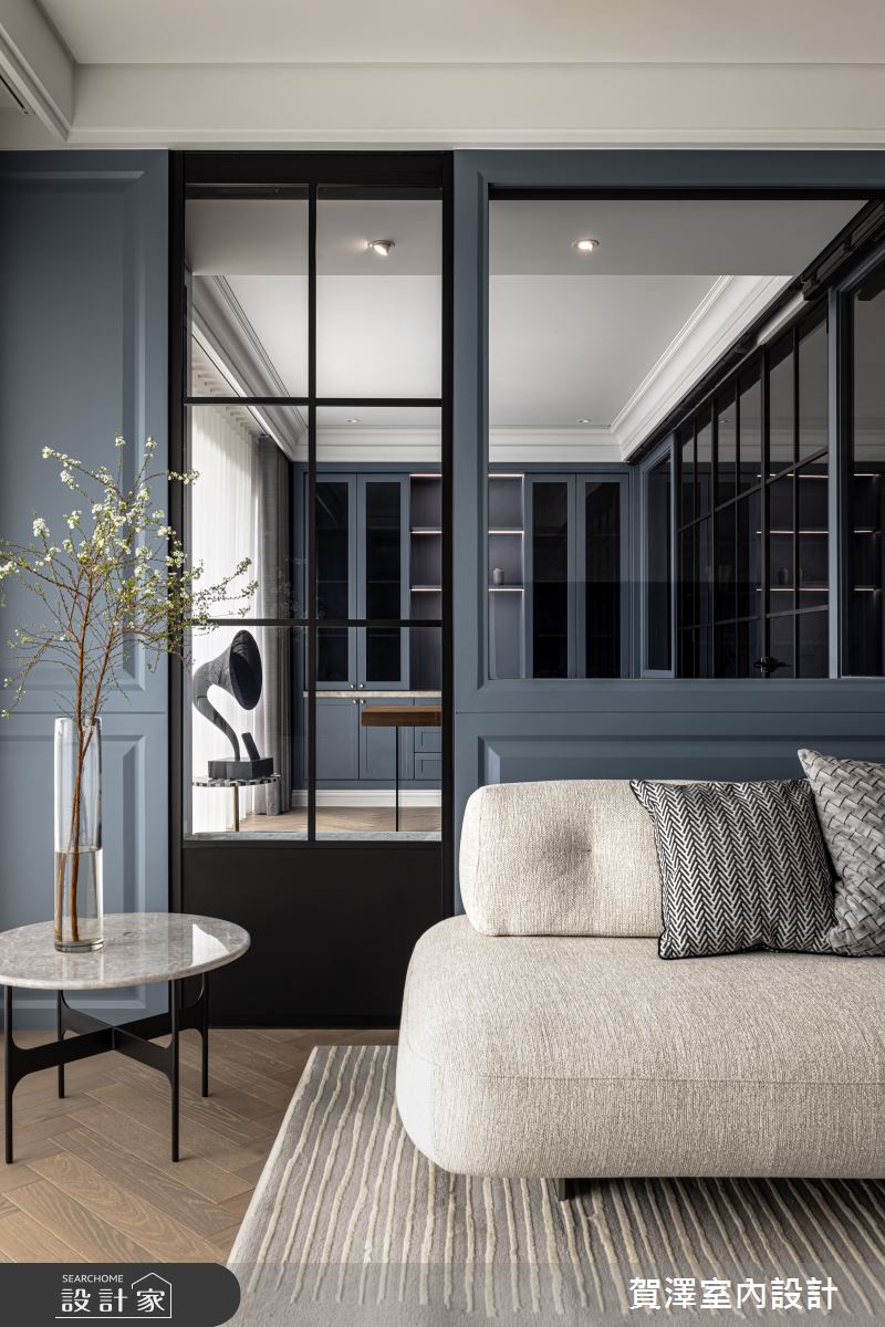 71坪毛胚屋＿美式風客廳案例圖片＿賀澤室內設計＿賀澤_82之9