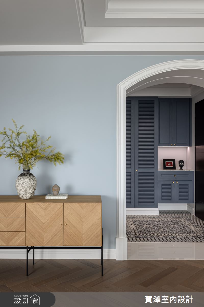 71坪毛胚屋＿美式風玄關案例圖片＿賀澤室內設計＿賀澤_82之3