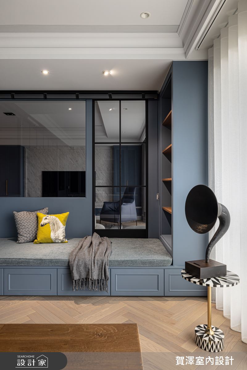 71坪毛胚屋＿美式風書房臥榻案例圖片＿賀澤室內設計＿賀澤_82之18