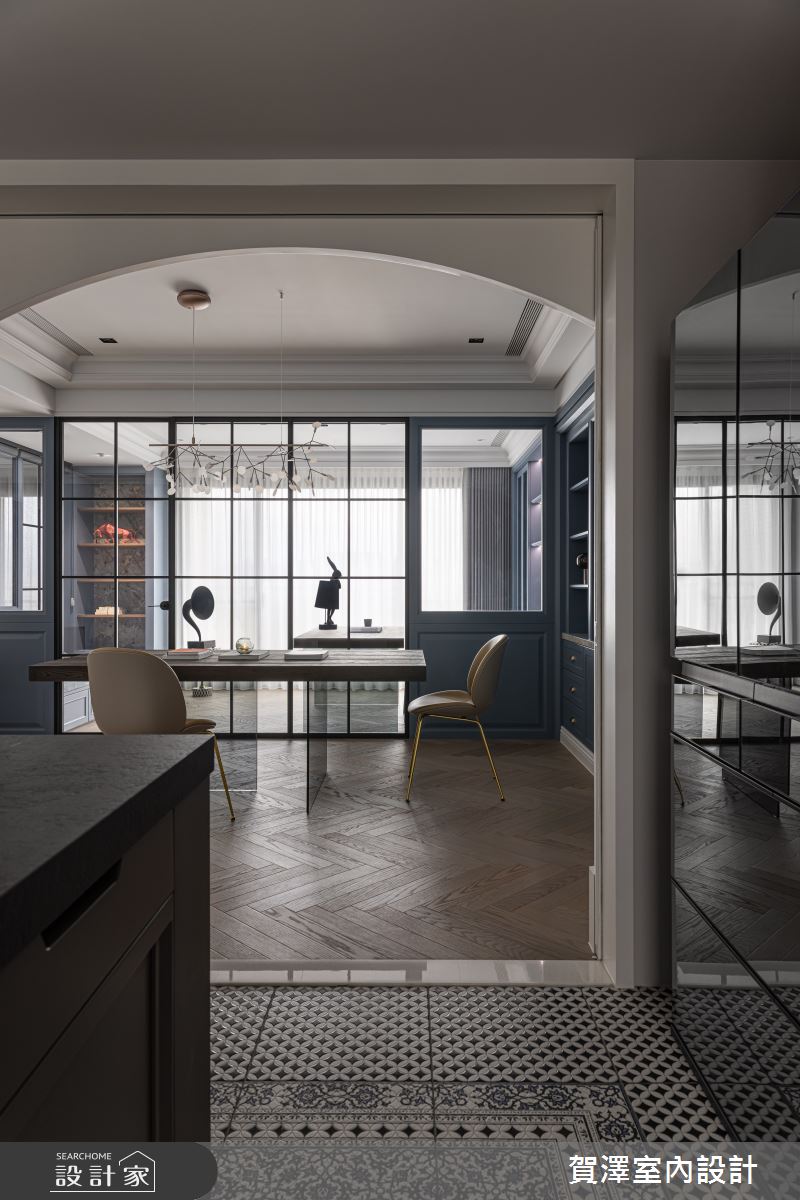 71坪毛胚屋＿美式風餐廳中島案例圖片＿賀澤室內設計＿賀澤_82之20