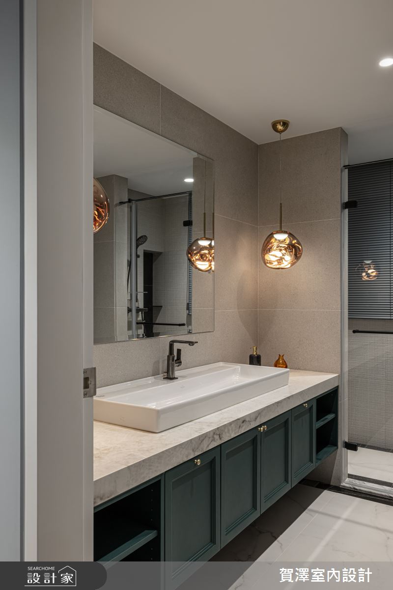 71坪毛胚屋＿美式風浴室案例圖片＿賀澤室內設計＿賀澤_82之25