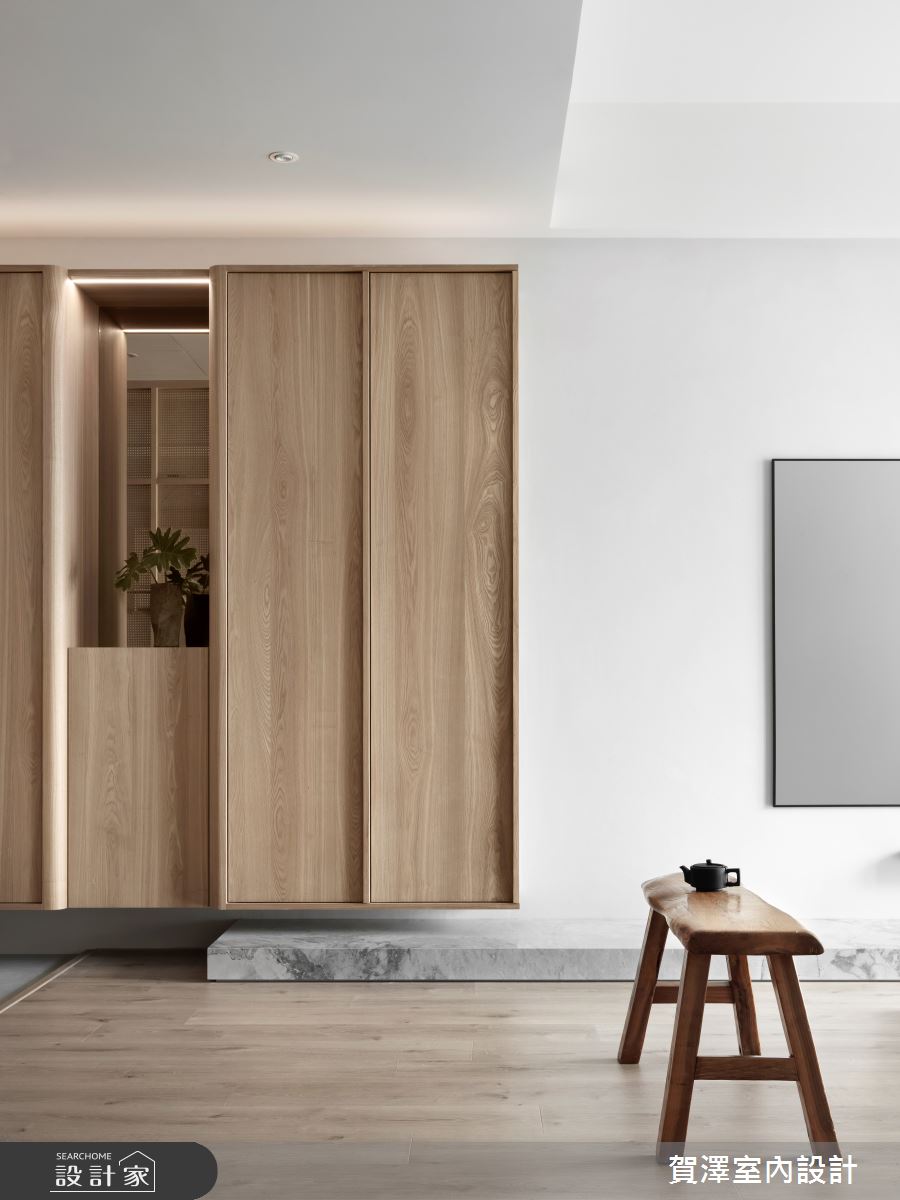 40坪新成屋(5年以下)＿Japandi風客廳案例圖片＿賀澤室內設計＿賀澤_83之9