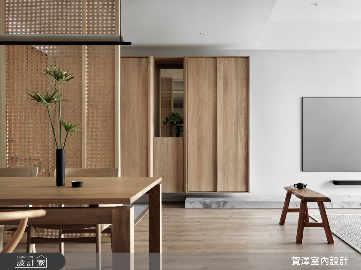 40坪新成屋(5年以下)＿Japandi風客廳餐廳案例圖片＿賀澤室內設計＿賀澤_83之13
