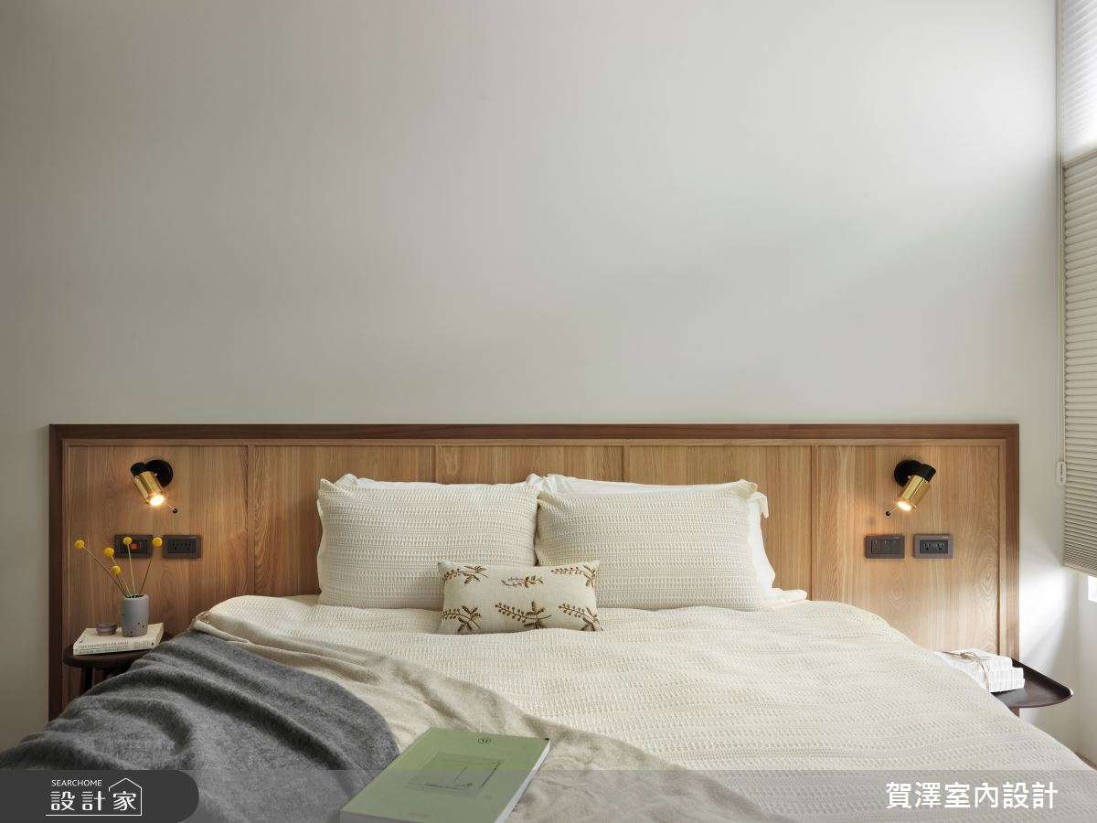 40坪新成屋(5年以下)＿Japandi風臥室案例圖片＿賀澤室內設計＿賀澤_83之23