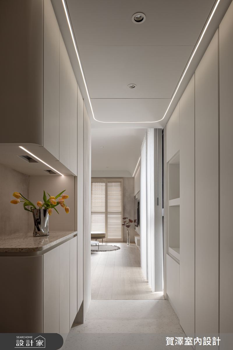 29坪新成屋(5年以下)＿簡約風玄關案例圖片＿賀澤室內設計＿賀澤_84之1