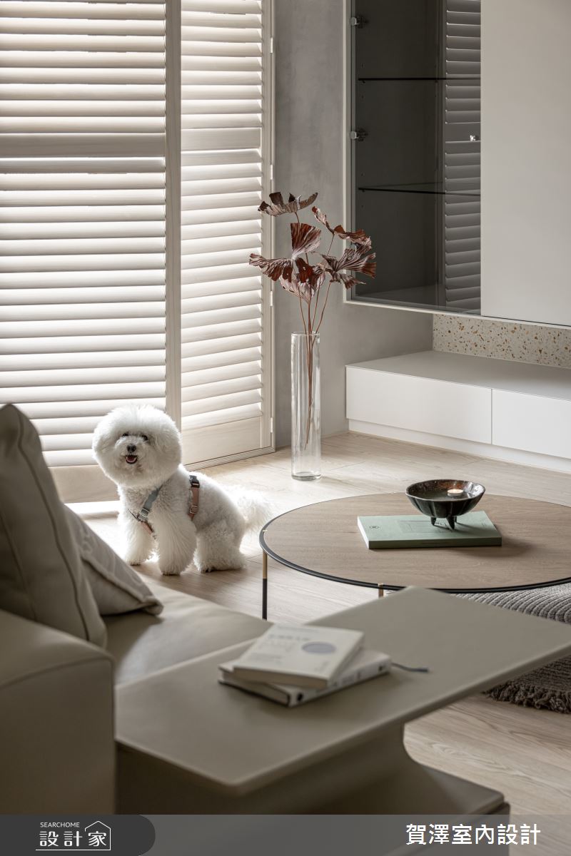 29坪新成屋(5年以下)＿簡約風客廳案例圖片＿賀澤室內設計＿賀澤_84之6