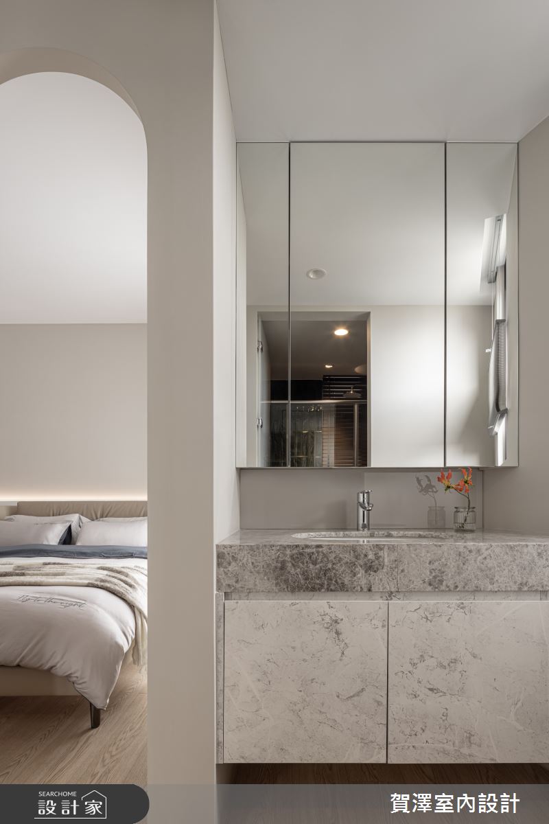 29坪新成屋(5年以下)＿簡約風臥室浴室案例圖片＿賀澤室內設計＿賀澤_84之18