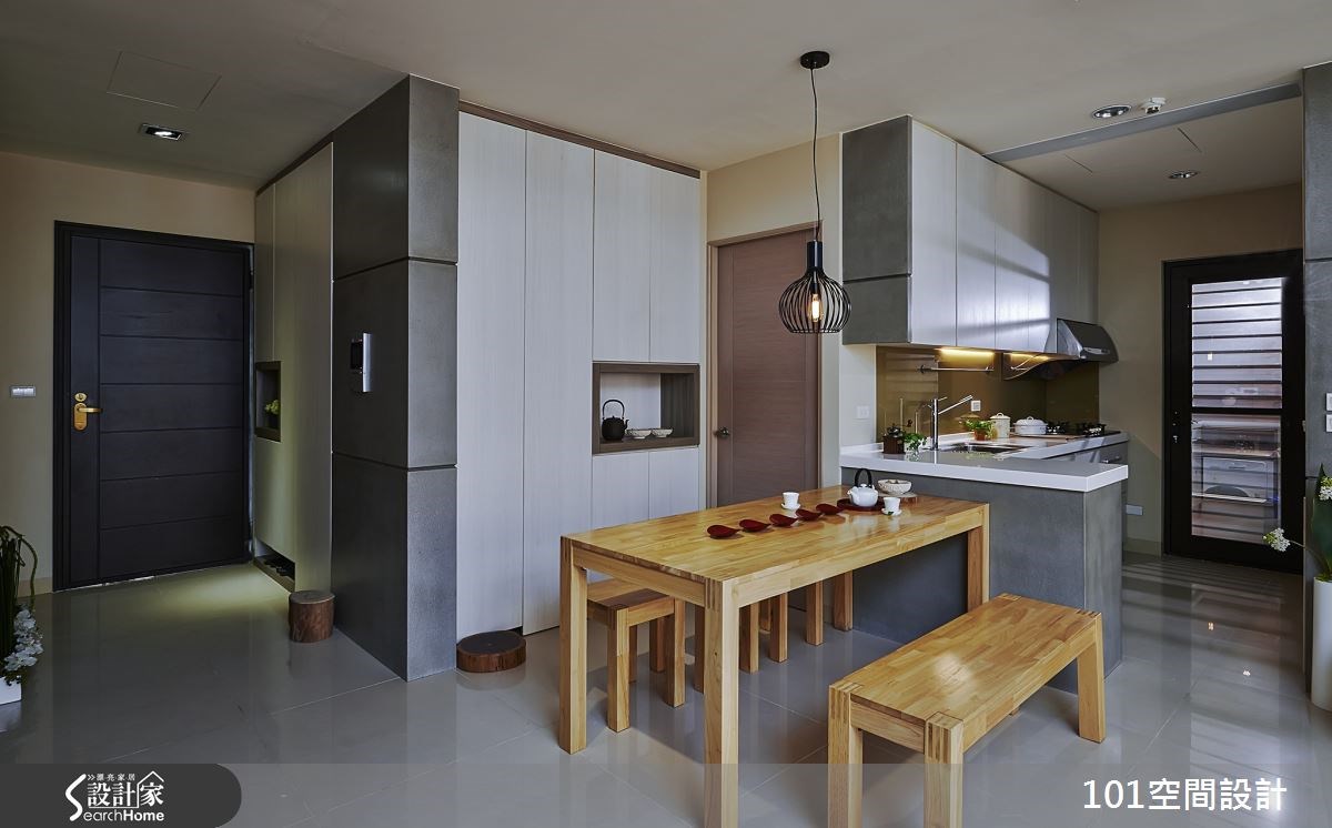 30坪新成屋(5年以下)＿人文禪風案例圖片＿101空間設計＿101空間_01之18