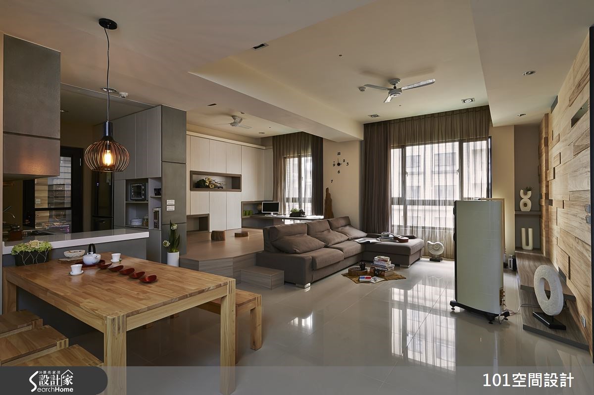 30坪新成屋(5年以下)＿人文禪風案例圖片＿101空間設計＿101空間_01之3
