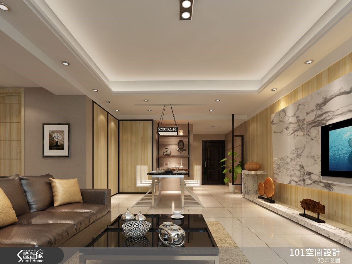 40坪新成屋(5年以下)＿療癒風案例圖片＿101空間設計＿101空間_04之3