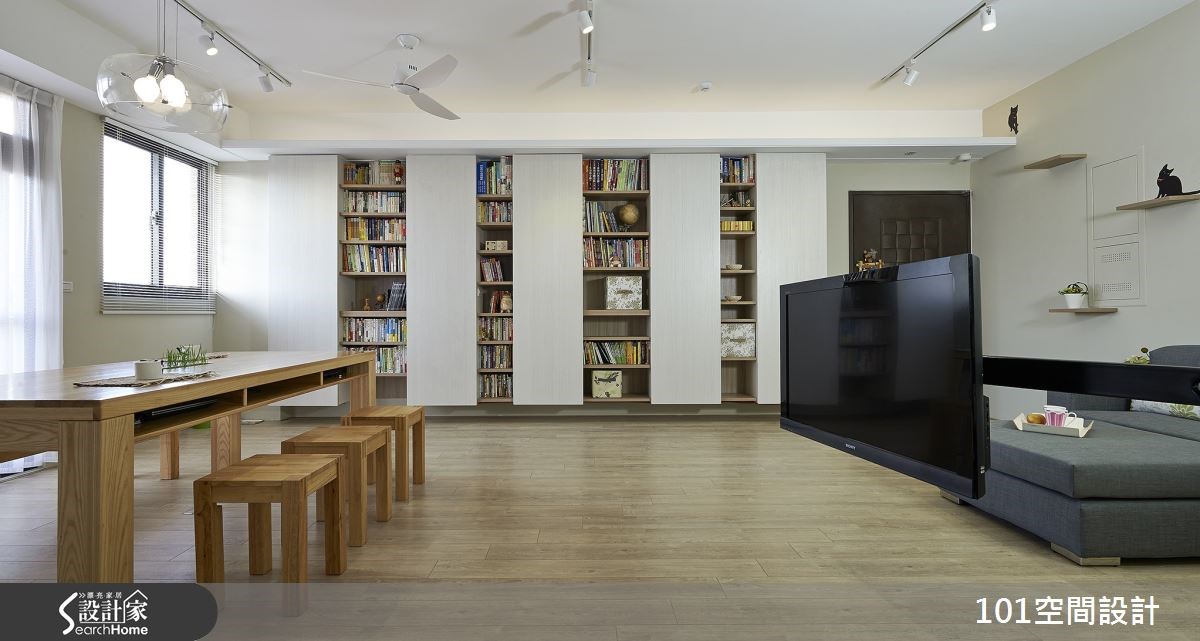 30坪新成屋(5年以下)＿北歐風案例圖片＿101空間設計＿101空間_02之5