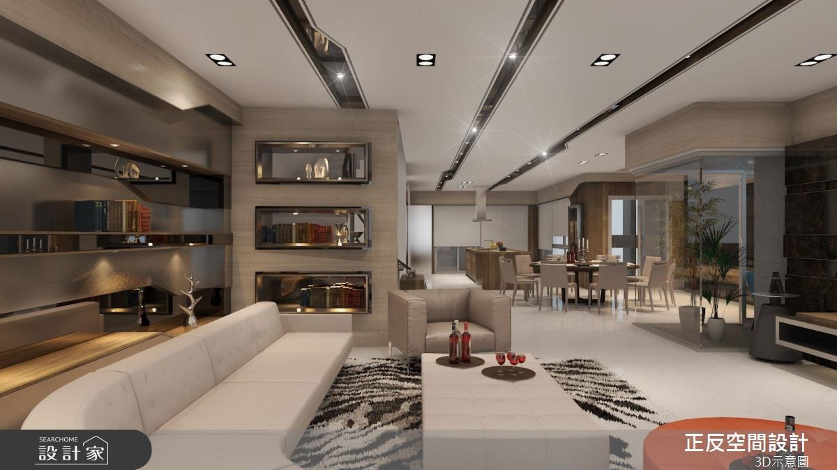 166坪新成屋(5年以下)＿現代風客廳案例圖片＿正反空間設計有限公司＿正反_01之9