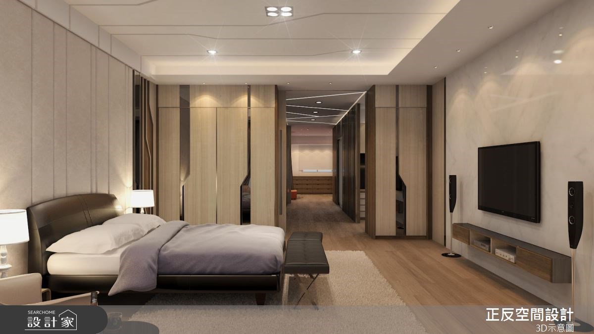 166坪新成屋(5年以下)＿現代風臥室案例圖片＿正反空間設計有限公司＿正反_01之13