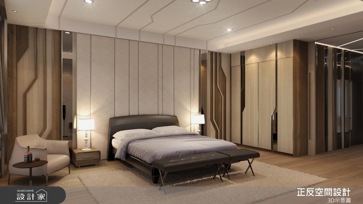 166坪新成屋(5年以下)＿現代風臥室案例圖片＿正反空間設計有限公司＿正反_01之14