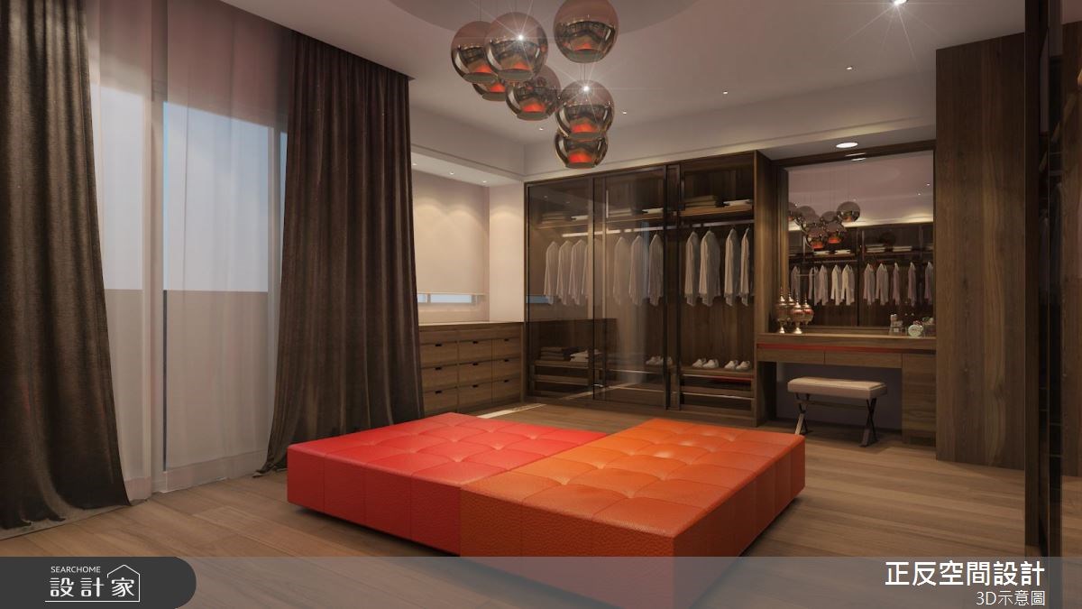 166坪新成屋(5年以下)＿現代風更衣間案例圖片＿正反空間設計有限公司＿正反_01之20