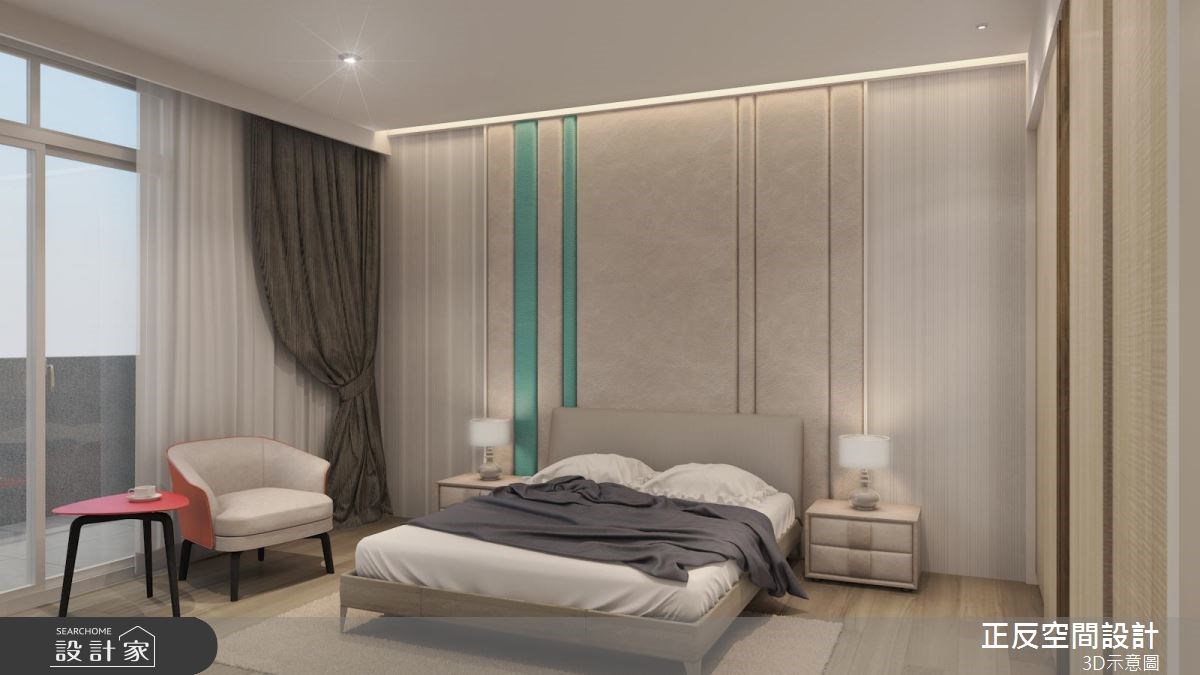 166坪新成屋(5年以下)＿現代風臥室案例圖片＿正反空間設計有限公司＿正反_01之21
