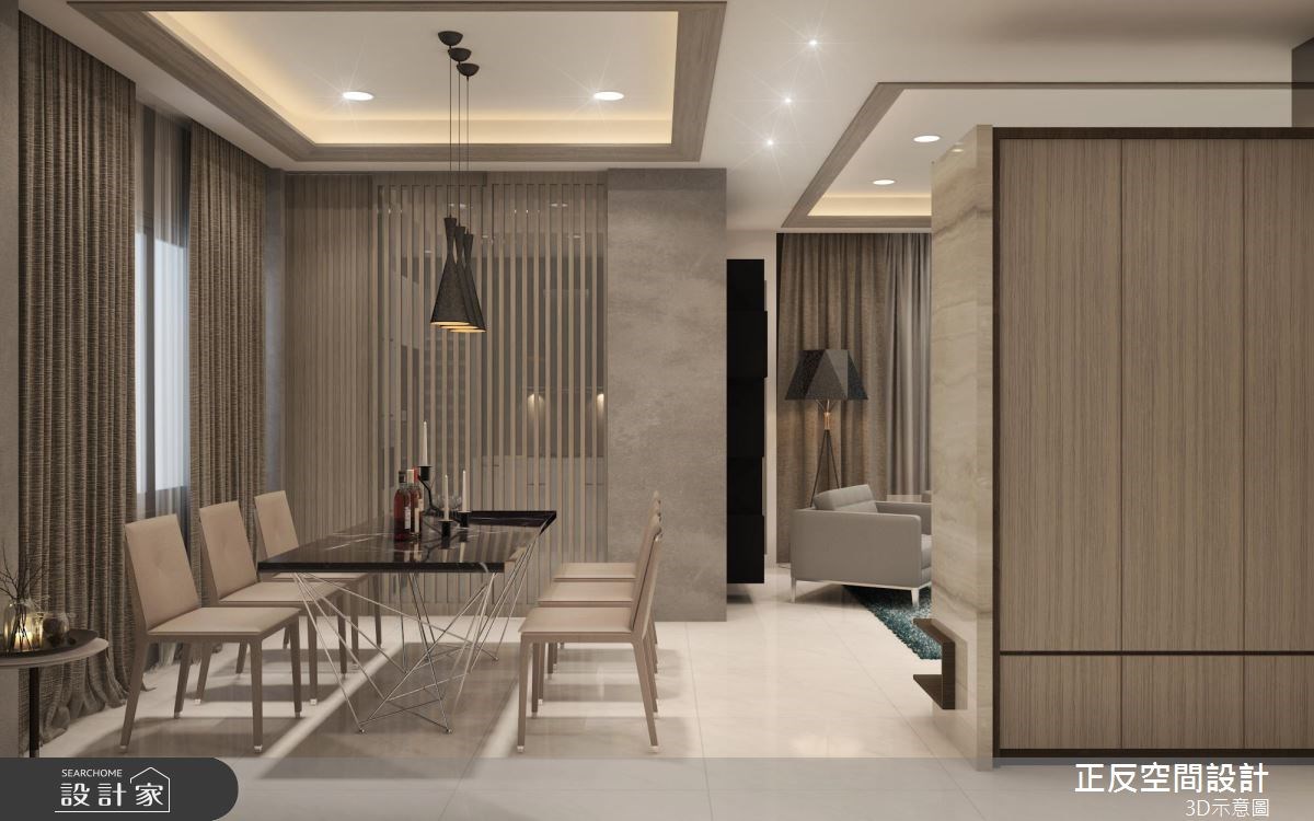 40坪新成屋(5年以下)＿現代風餐廳案例圖片＿正反空間設計有限公司＿正反_02之6