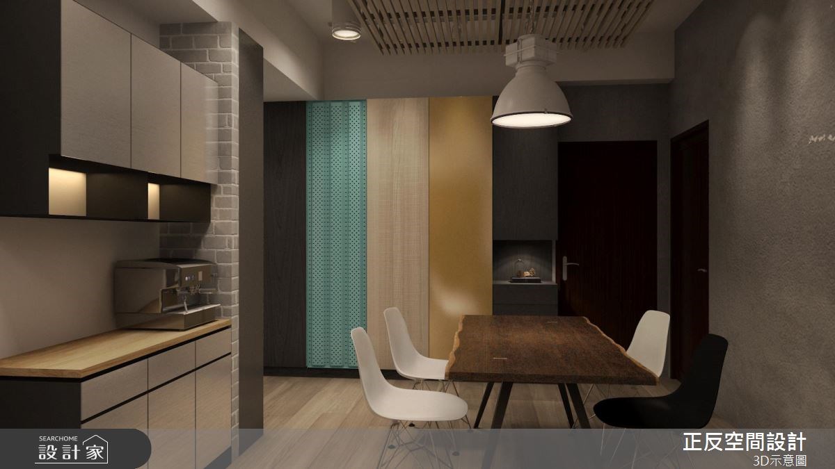 40坪新成屋(5年以下)＿工業風餐廳案例圖片＿正反空間設計有限公司＿正反_03之4