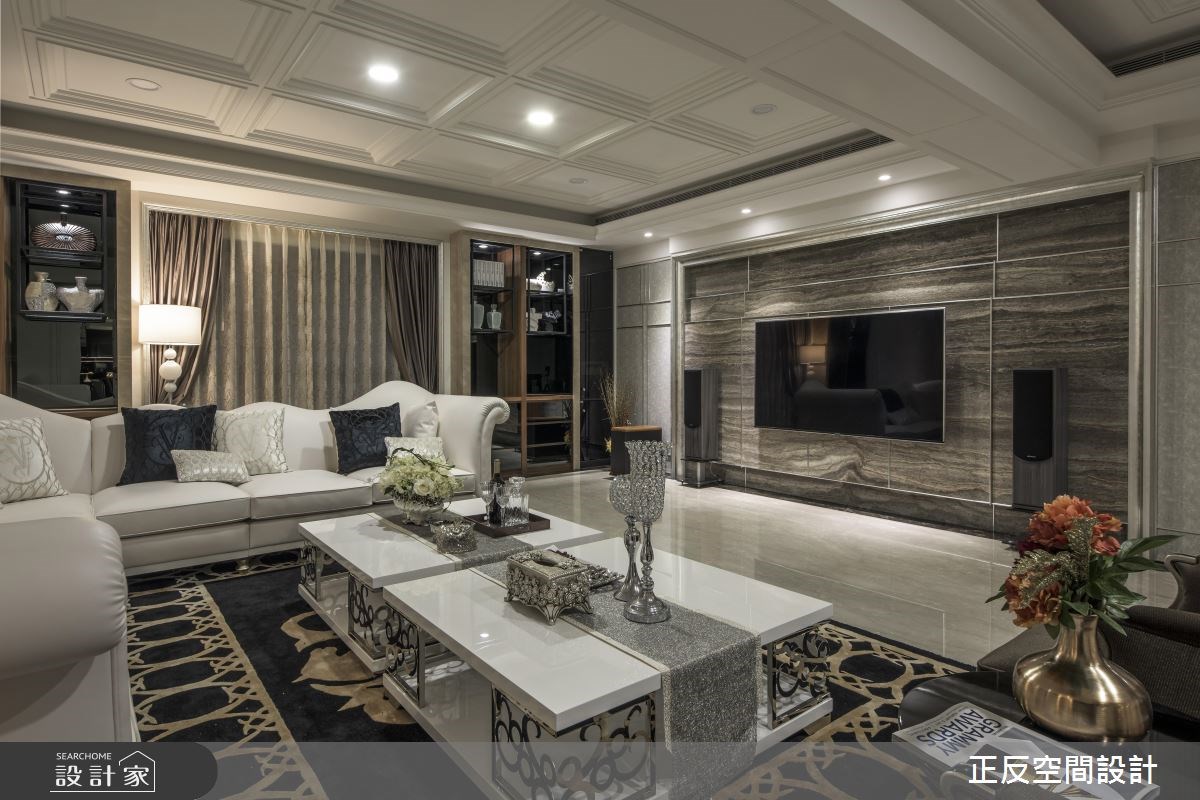 86坪新成屋(5年以下)＿新古典客廳案例圖片＿正反空間設計有限公司＿正反_04之5