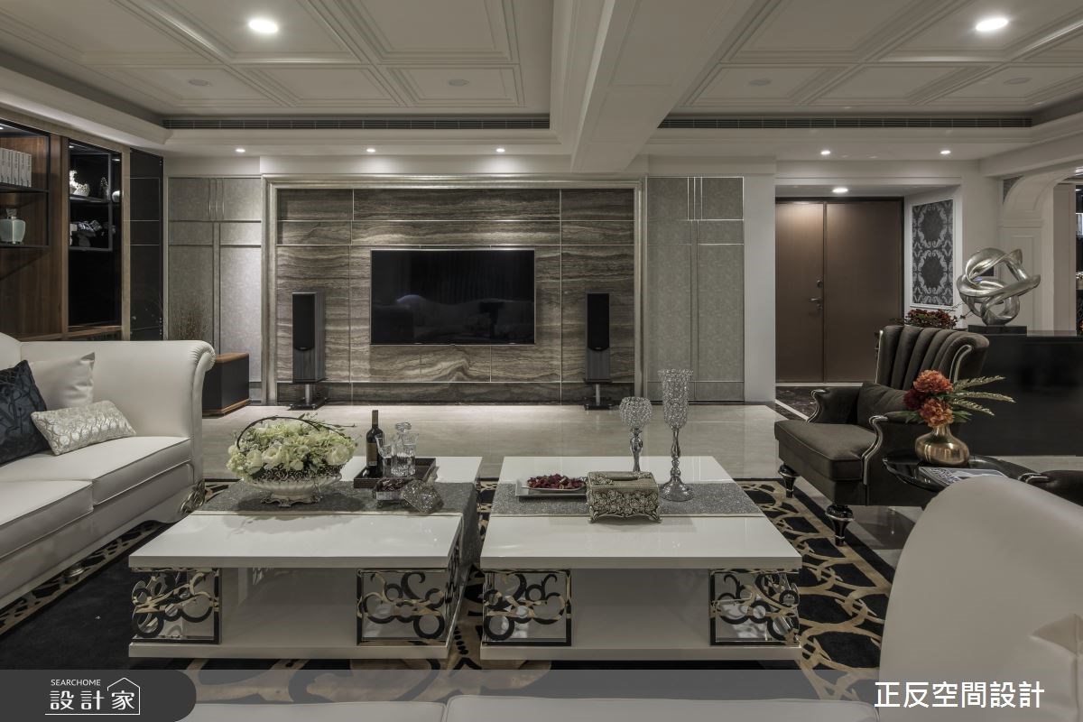86坪新成屋(5年以下)＿新古典客廳案例圖片＿正反空間設計有限公司＿正反_04之6