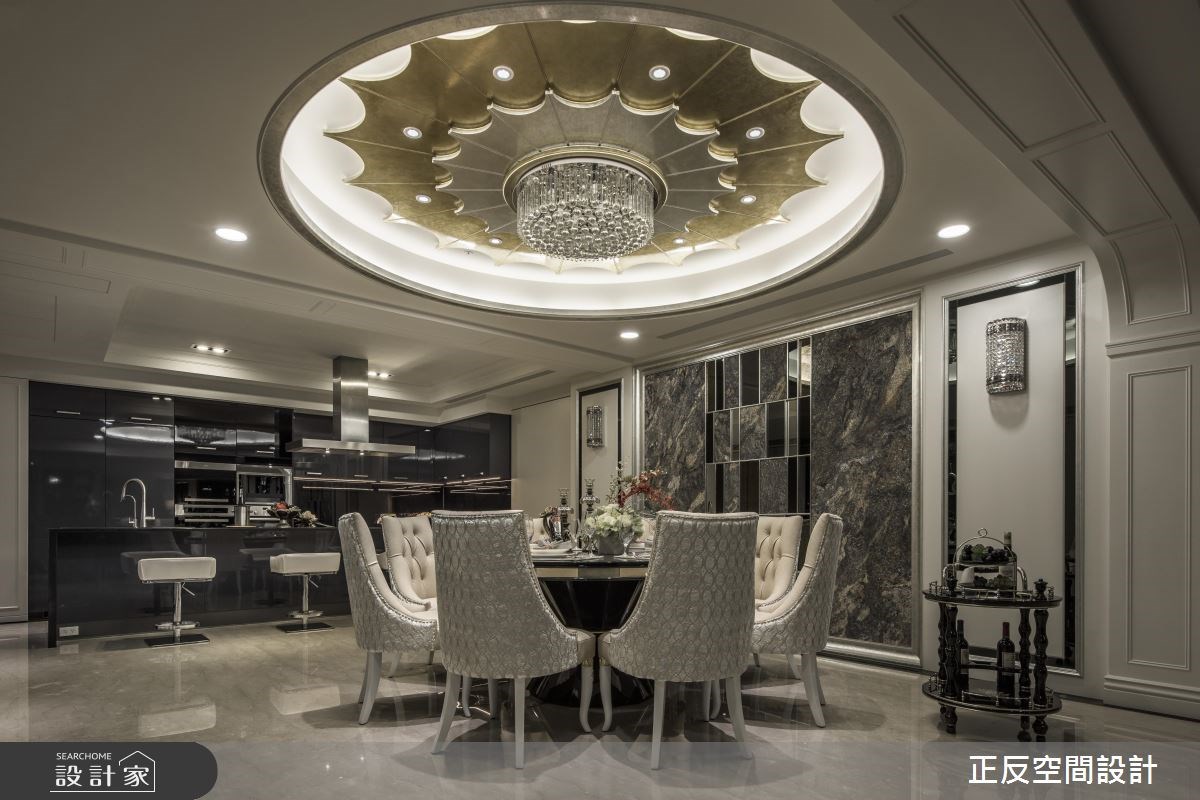 86坪新成屋(5年以下)＿新古典餐廳廚房吧檯案例圖片＿正反空間設計有限公司＿正反_04之9