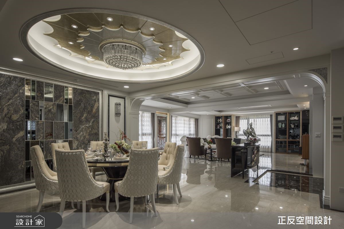 86坪新成屋(5年以下)＿新古典餐廳案例圖片＿正反空間設計有限公司＿正反_04之11