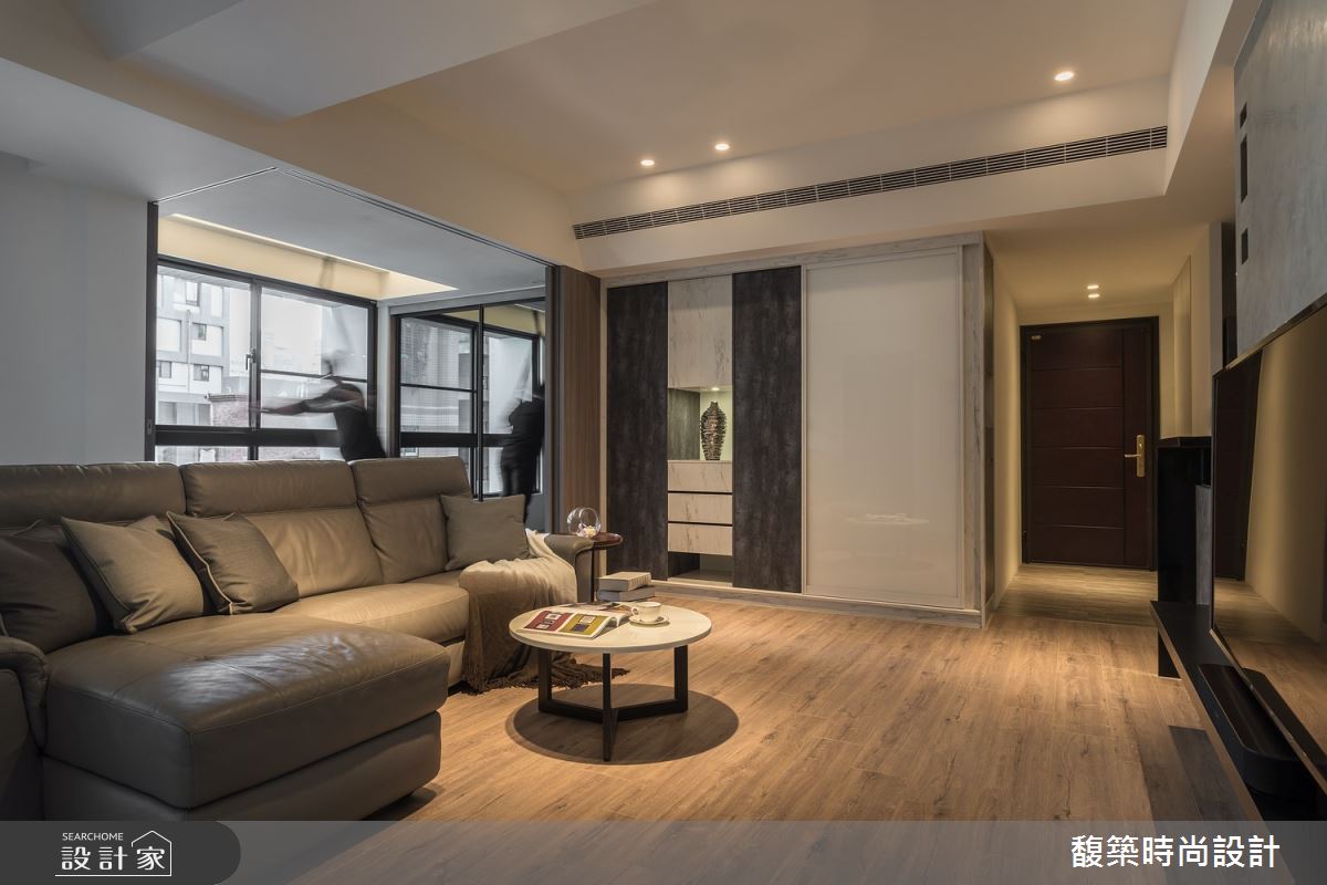 43坪新成屋(5年以下)＿現代風客廳案例圖片＿馥築時尚設計＿馥築_02之8