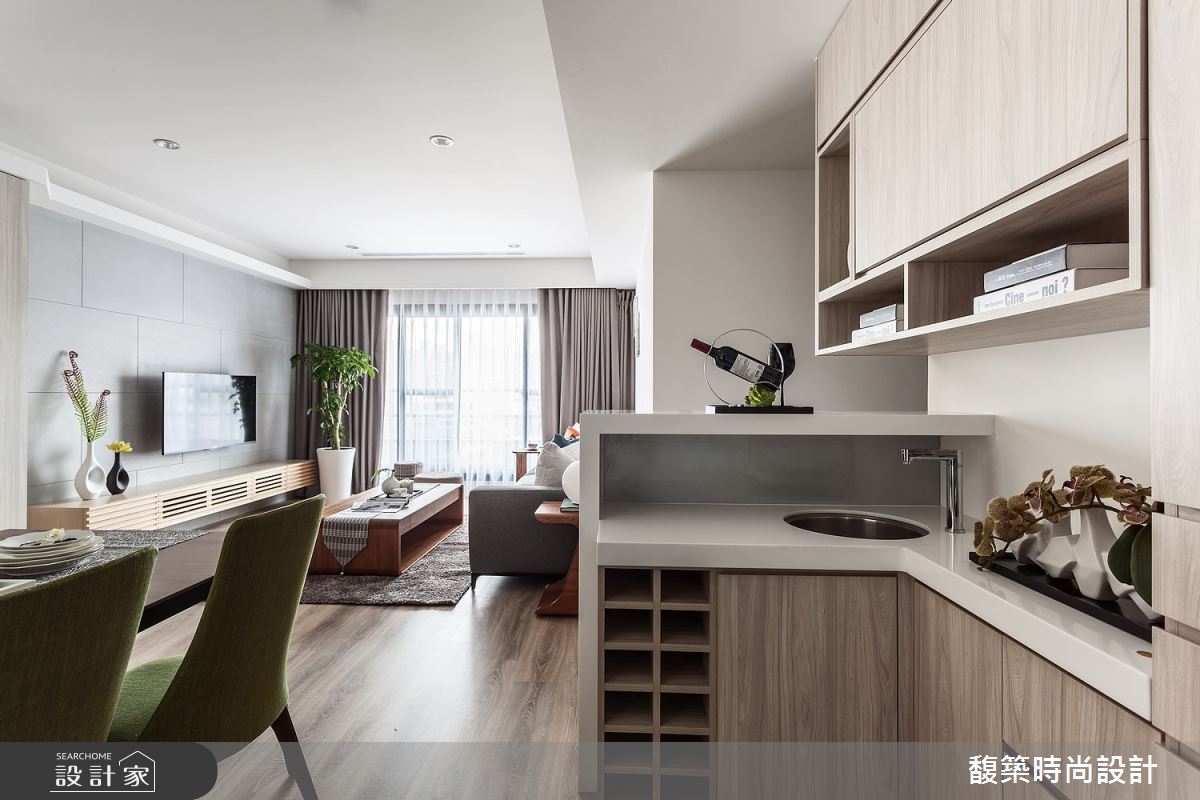 40坪老屋(31~40年)＿北歐風吧檯案例圖片＿馥築時尚設計＿馥築_03之6
