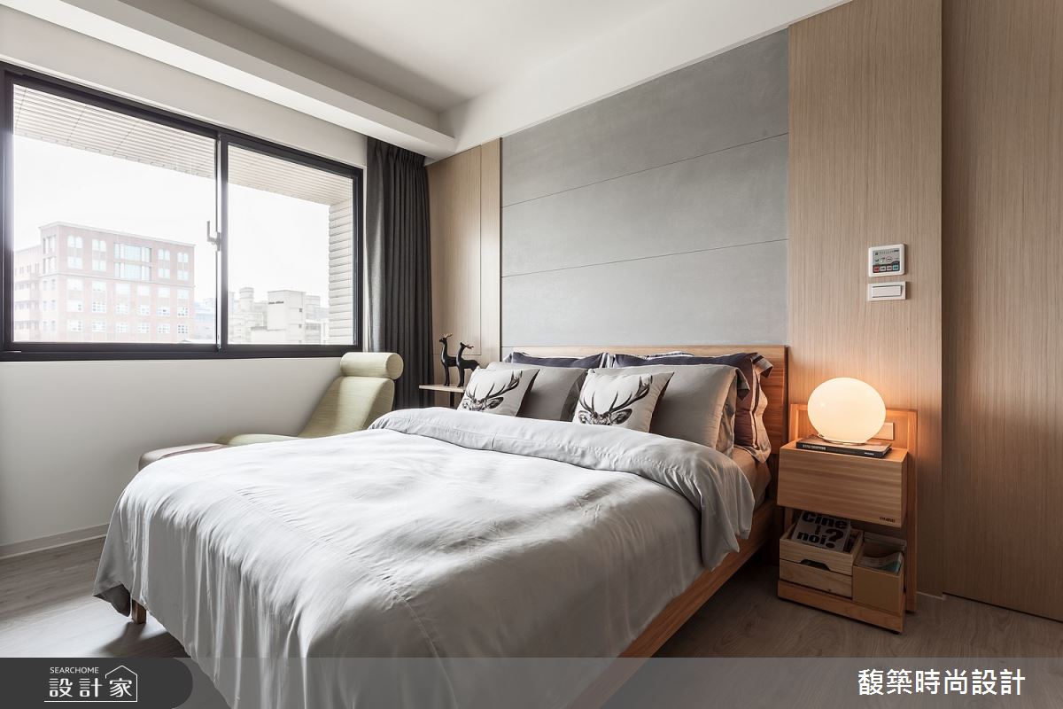 40坪老屋(31~40年)＿北歐風臥室案例圖片＿馥築時尚設計＿馥築_03之9