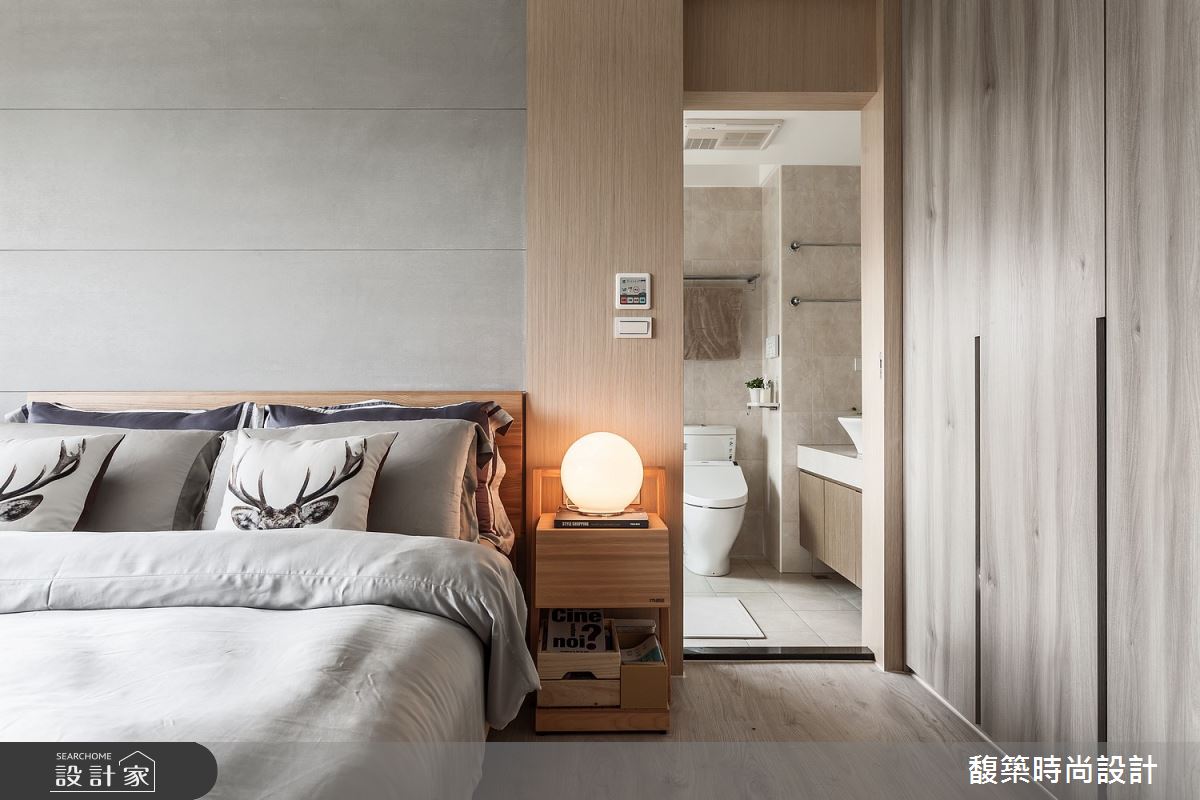 40坪老屋(31~40年)＿北歐風臥室浴室案例圖片＿馥築時尚設計＿馥築_03之10