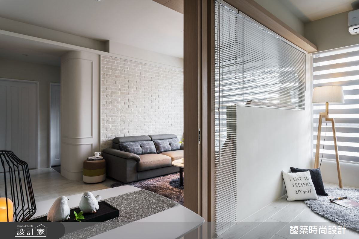 15坪新成屋(5年以下)＿混搭風客廳和室臥榻案例圖片＿馥築時尚設計＿馥築_08之6