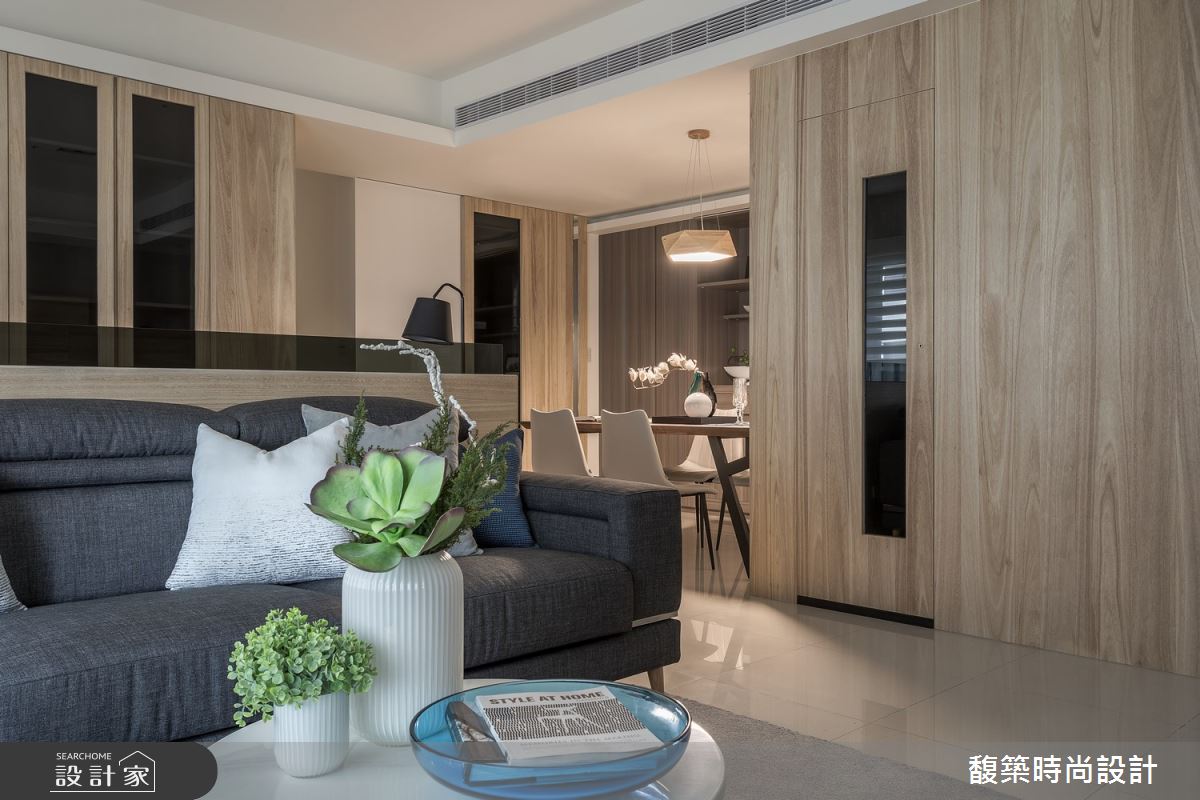 30坪新成屋(5年以下)＿現代風客廳案例圖片＿馥築時尚設計＿馥築_09之4