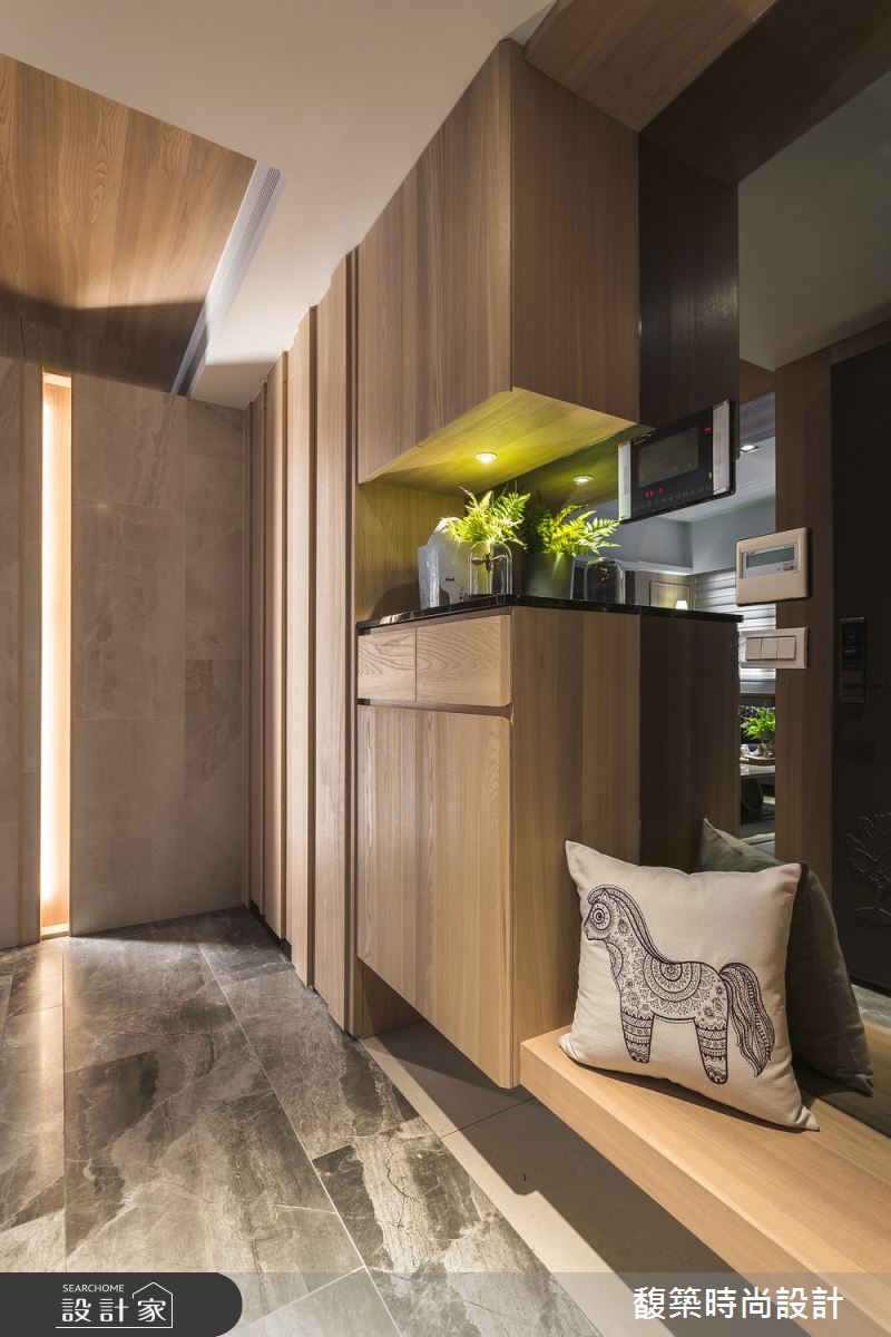 48坪新成屋(5年以下)＿北歐風玄關案例圖片＿馥築時尚設計＿馥築_10之1