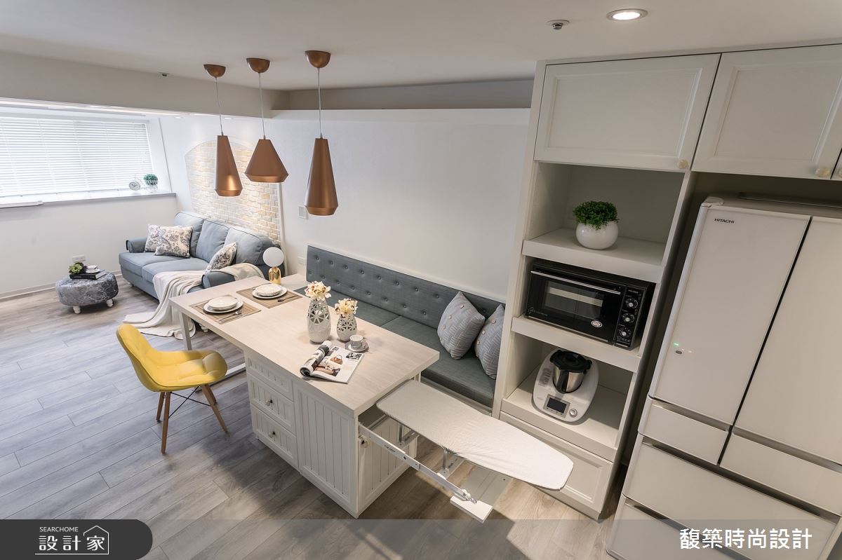 28坪老屋(31~40年)＿美式風餐廳案例圖片＿馥築時尚設計＿馥築_12之3