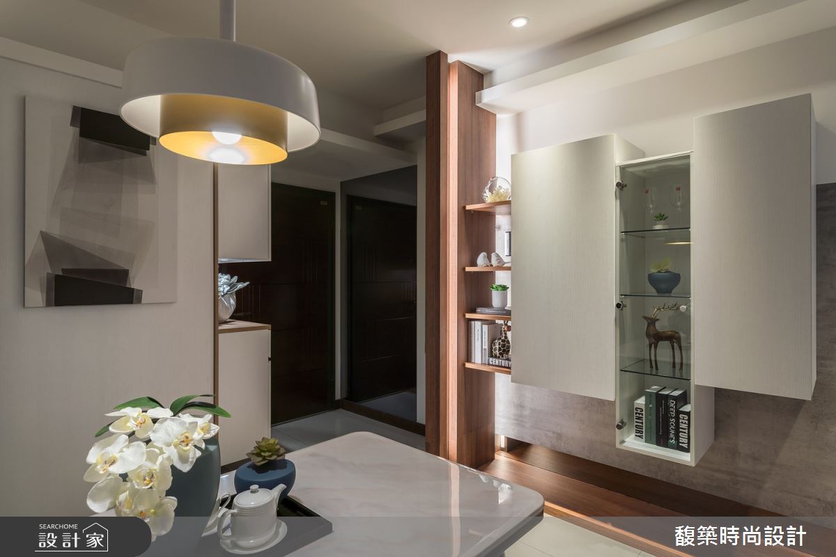 17坪新成屋(5年以下)＿現代風玄關案例圖片＿馥築時尚設計＿馥築_15之1