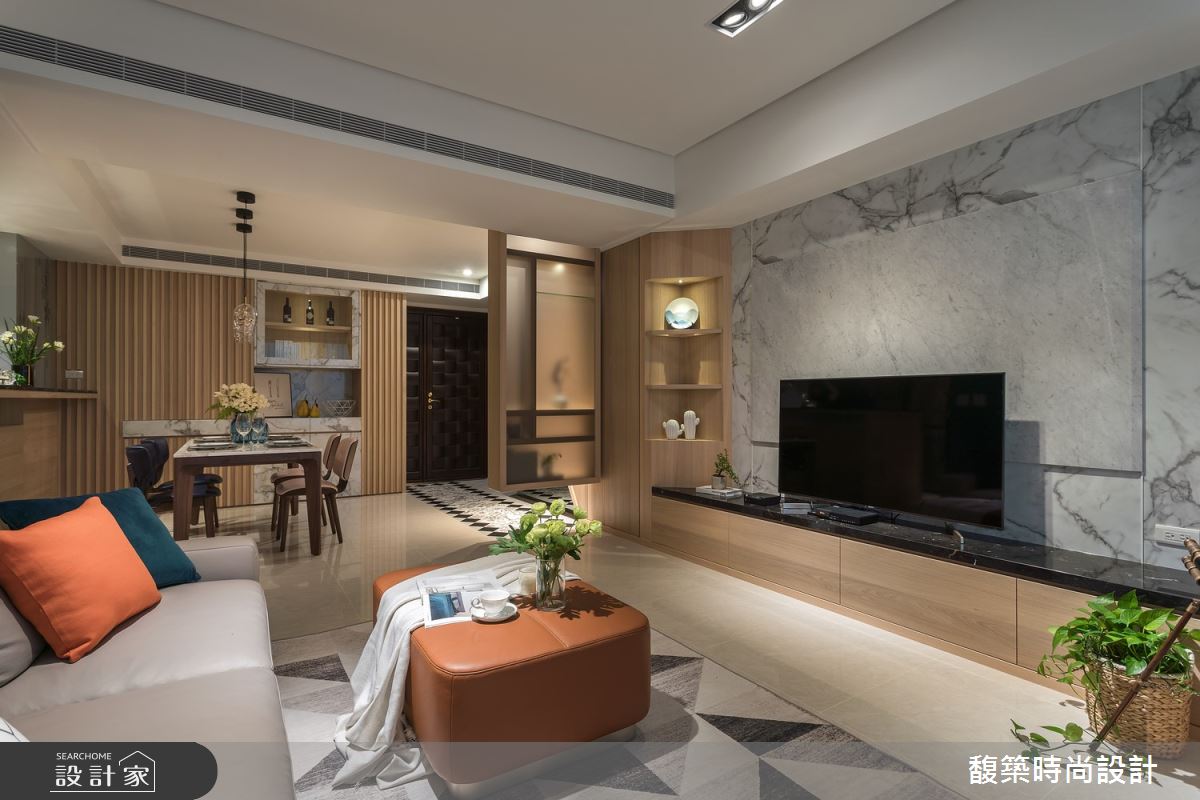 30坪老屋(31~40年)＿北歐風客廳案例圖片＿馥築時尚設計＿馥築_16之6