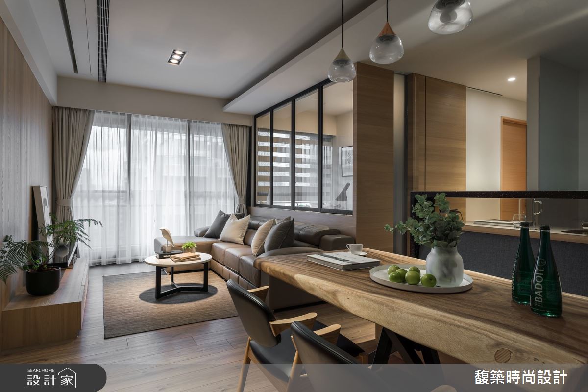 24坪新成屋(5年以下)＿現代風客廳案例圖片＿馥築時尚設計＿馥築_17之2