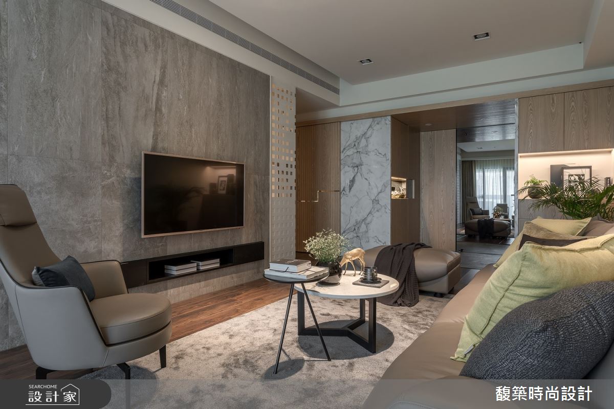 60坪預售屋＿現代風客廳案例圖片＿馥築時尚設計＿馥築_20之4
