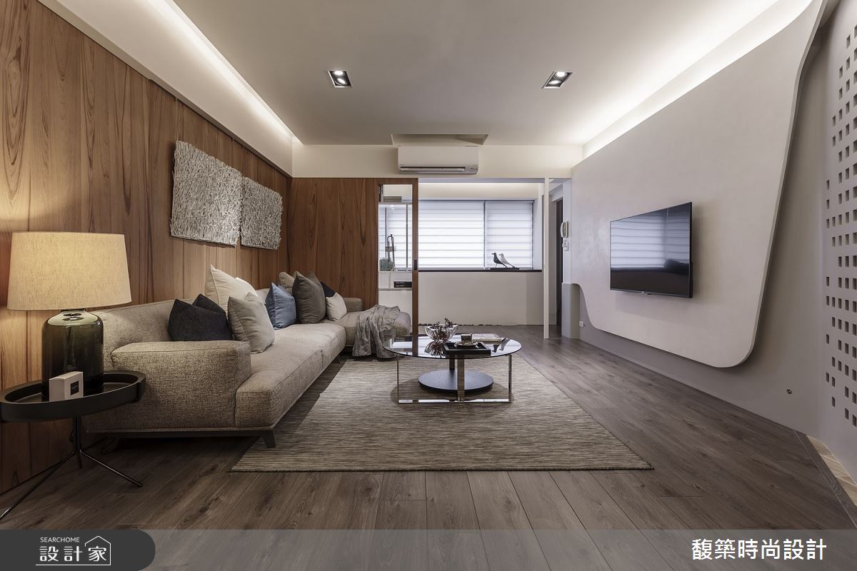 35坪老屋(31~40年)＿現代風客廳案例圖片＿馥築時尚設計＿馥築_21之1
