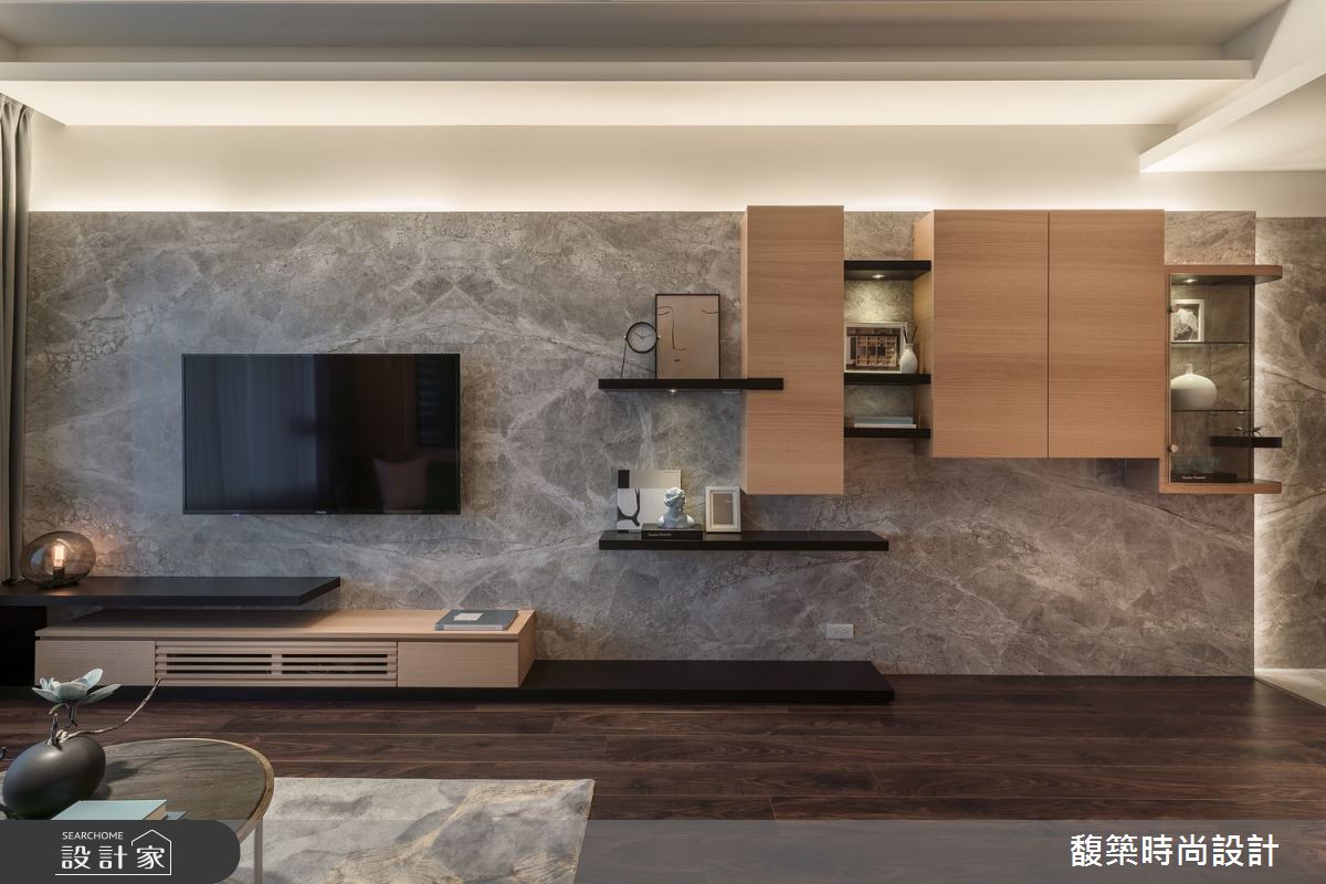 22坪新成屋(5年以下)＿現代風客廳案例圖片＿馥築時尚設計＿馥築_22之5
