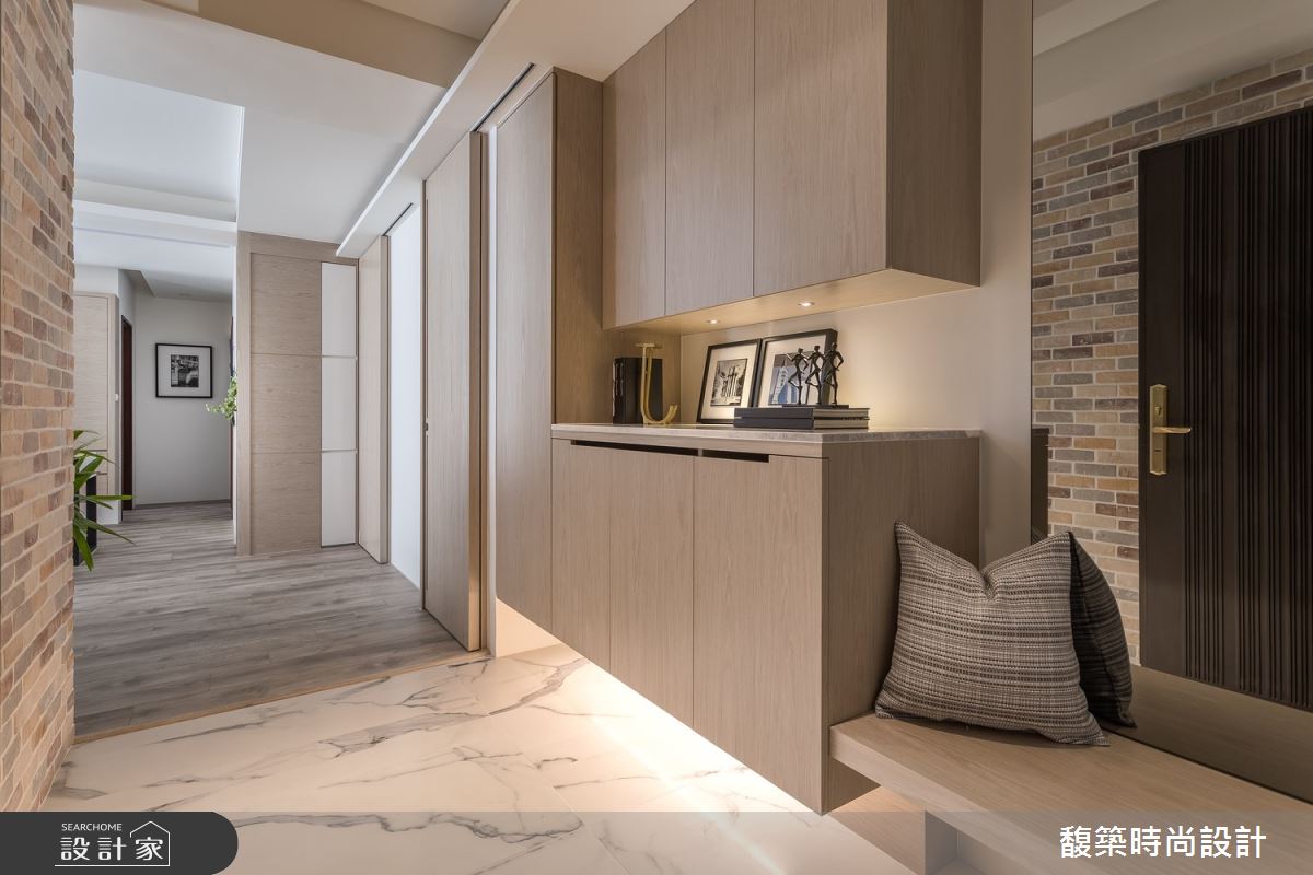 25坪新成屋(5年以下)＿現代風玄關案例圖片＿馥築時尚設計＿馥築_24之1