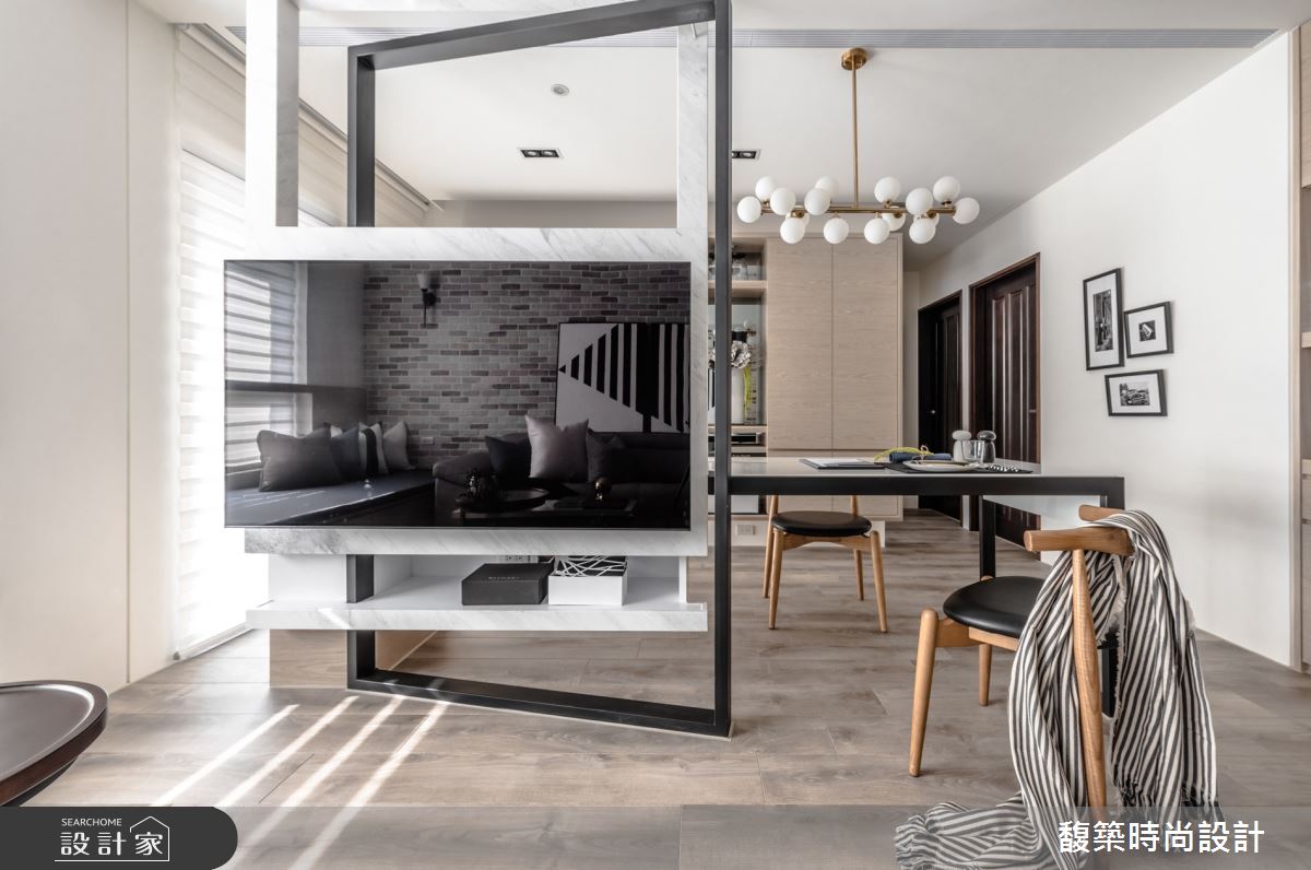 25坪新成屋(5年以下)＿現代風客廳餐廳案例圖片＿馥築時尚設計＿馥築_24之6