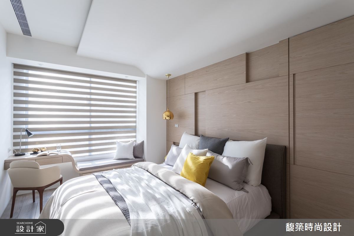 25坪新成屋(5年以下)＿現代風臥室臥榻案例圖片＿馥築時尚設計＿馥築_24之14