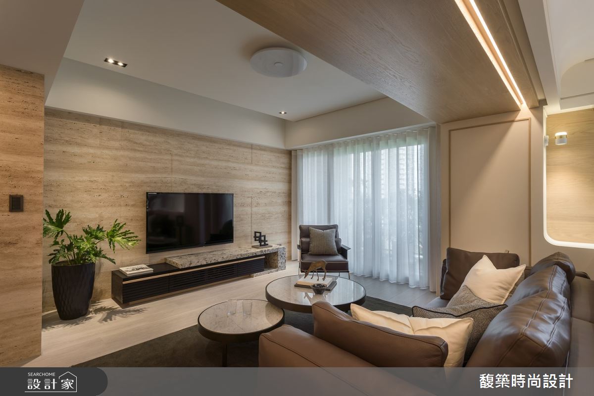 34坪新成屋(5年以下)＿現代風客廳案例圖片＿馥築時尚設計＿馥築_25之3