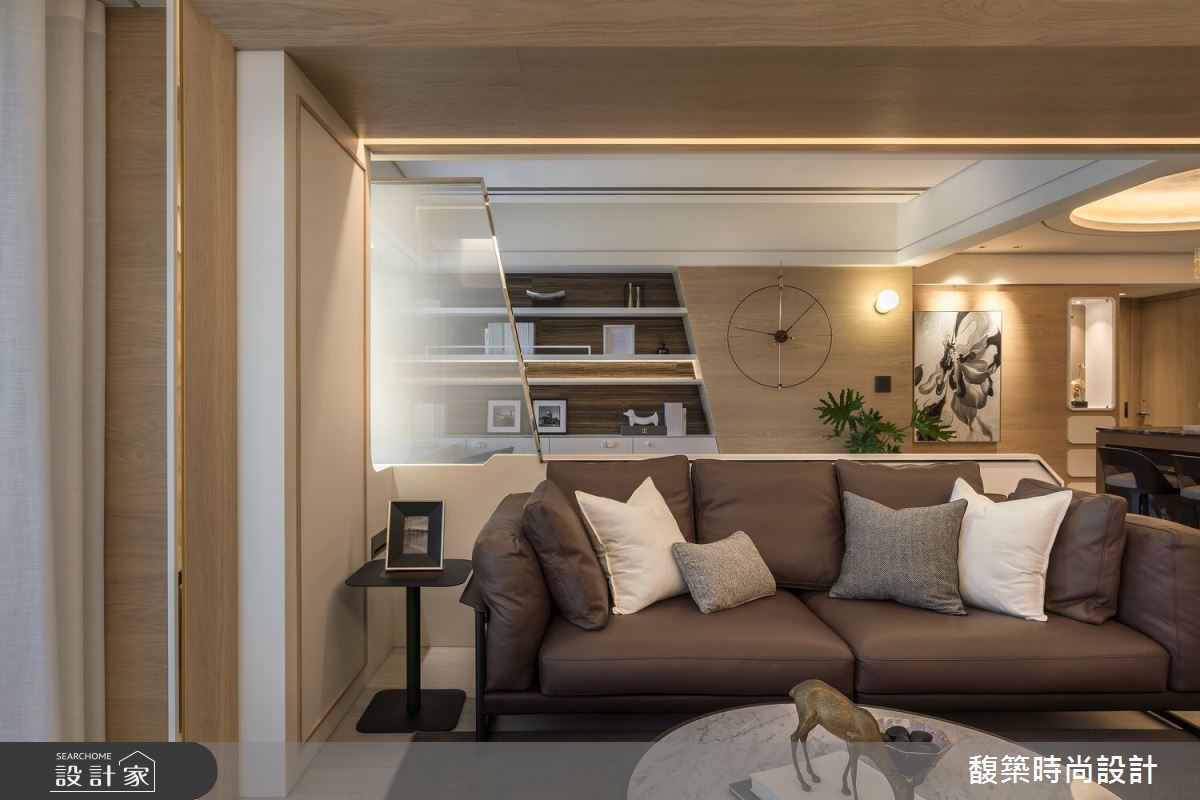 34坪新成屋(5年以下)＿現代風客廳案例圖片＿馥築時尚設計＿馥築_25之4